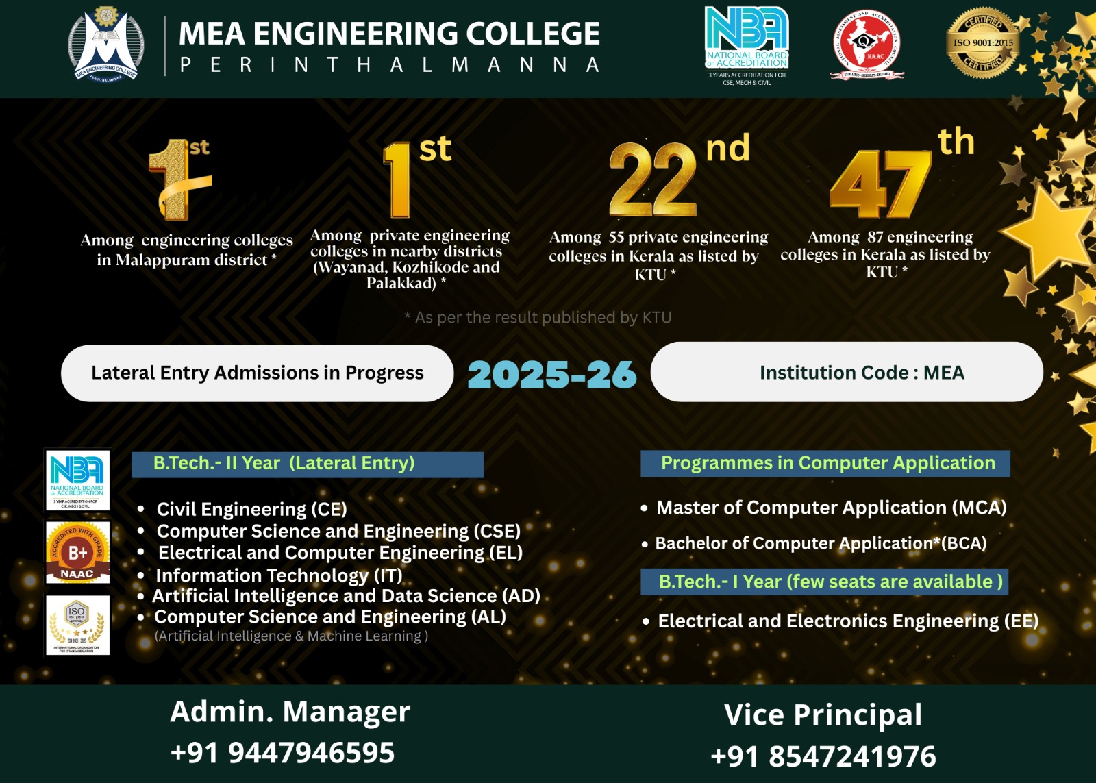 Admission 2025